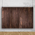 8x6ft Brown Wooden Board Wall Photography Background Rustic Wood Photo Backdrop