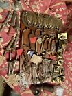 Vintage Cabinet Antique Drawer Pulls  Claw Foot   Stoppers Lot