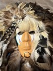 Native American Medicine Mask R  W  Adamson Signed   Numbered Shaman
