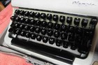 Rare Olympia Sm3 Deluxe Typewriter With Original Case