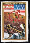 Guinea-bissau Sc  C11-c11a  Us Bicentennial  Space  - Hinged     U134-5