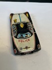Vintage 1950 s Nt   Nakamura   Tin Friction Toy Police Made Japan - Not Working