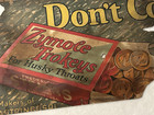 Vintage Zymole Trokeys Throat Lozenges Cardboard Sign Chicago Il Collectible