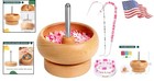 Jewelry Making Bead Spinner  Effortless Crafting Tool With 3000 Beads   Needles