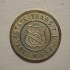 Lot Of 10 Interstate Transit Lines  ames  Iowa  Transit Tokens - Ia30d