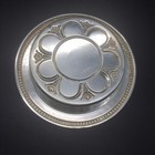Norwegian Signed 830 Sterling Silver Wine Bottle Coaster  85g