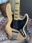 Squier By Fender Vintage Modified 70   s Jazz Bass 2008 Natural  very Nice 