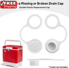 Drain Plug Caps Replacement Compatible With Igloo Coolers 25   70 Qt  2 Pack Tripl
