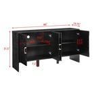 60  Sideboard Buffet Storage Cabinet Credenza Tv Stand Console Table Geometric