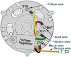 New Voltage Regulator Ford One 1 Wire Conversion Make Your Alternator A 1-wire