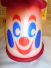 Rare Vintage Boxed Twisted Scary Clown Birthday Candle Victrylite Oshkosh Wi
