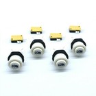 4    Happ Style Arcade Coin Push Button Game Player Start Microswitch Jamma Mame