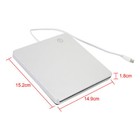 Type-c External Portable Drive Dvd Combo Player Reader For Win10 Mac Os