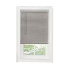 Window Mini Blinds 1-inch Vinyl 64  Length Gray Multiple Sizes