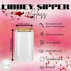 Scream Ghost Face Nothin  Just Chillin  Killin  Libbey Sipper Glass  Coffee Cup