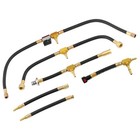 Tu-443 Fuel Injection Pressure Tester Kit 0-140 Psi Dual Scale Gauge Cars Trucks