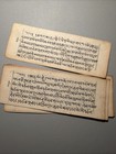Antique Mongolian Tibetan Buddhist Handwritten Manuscript