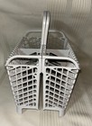 Whirlpool Dishwasher Silverware Basket  Light Grey  Locking 8 5 X W Handle 9x6