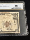  10 1929 National Currency Bank Note Of Saint Paul Minnesota Choice Vf 20