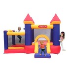Inflatable Bounce House Castle With Blower   Slide For 3-10 Yrs Children Bouncer