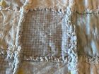 Vintage Baby Blanket Patchwork Quilt Baby Shower Gift 34 x34 