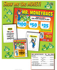 Pull Tab Tickets - Hard Card - Game - 6 Pack - Mr  Money Bags - 210 Ct Ea