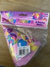 Vtg Lisa Frank 8 Ct Birthday Party Hats Kittens Kitty Cats Love Sealed