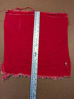 Rare Vintage Orleans Materials Red Safety Caution Flag Danger Banner  Steel