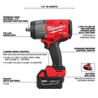 Milwaukee 3010-22 M18 Fuel 1 2  Htiw   3 8  Mtiw Automotive Combo Kit