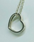 Heart Pendant Made From  Us Silver Quarter Coin Ring  1940-1964 With Chain
