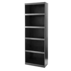 5-shelf Wood Bookcase Storage Shelving Wide Bookshelf 71  Tall Adjustable Home