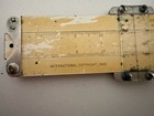 Pickett   Eckel Vintage Slide Rule Model 200 Leather Case Small 6  Long