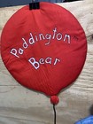 Paddington Bear Blue Shirt W Balloon Wall Decor Eden 1990 Plush Vintage Rare