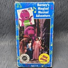 Barney The Dinosaur Barney s Magical Musical Adventure Vhs Tape 1992 Cartoon