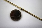 10k Authentic Solid Gold Cuban Curb Link Chain Necklace Men Women 3mm   16  30 