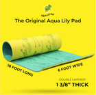 Aqua Lily Pad 18 Ft Long Water Mat Playground Floating Foam Pad For Lake   Pool