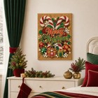 Sourmo Christmas Pearl Diamond Art Painting Kit With Frame For Adults
