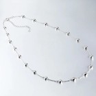 3mm D Vvs1 Moissanite Bubble Pendant Necklace Women s 925 Sterling Silver Choker