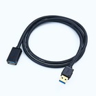 3ft Usb 3 0 Extension Cable Type A Male To Female Gold Plated Black 1-meter