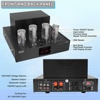 Pyle 500w Home Theater Desktop Stereo Vacuum Tube Hi-fi Power Amplifier Receiver
