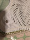 White Ps Of Sweden Ruffle Bonnet Full Size Euc