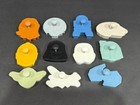 11 Star Wars Cookie Cutters Press   Stamp Set Williams-sonoma Used Exc Condition