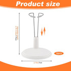 6-pack Doll Display Stands For 4-8 Inch Dolls  Adjustable Flexible Holder With R