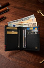 Men s Genuine Leather Bifold Wallet Rfid Blocking Slim Credit Card Holder