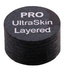 3-pack Ultraskin Pro Black Ultra Skin Billiard Pool Cue Tips  super Soft  14mm
