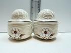 Vintage Cumberland May Blossom Stoneware Salt And Pepper Shakers Daisy