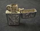 Vintage Zippo Silver-tone Lighter - Made In Bradford  Pa  Usa