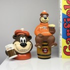 2001 A w Root Beer Rooty The Great Root Bear Straw Holders
