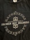 The Raconteurs T Shirt Black Small Jack White Iii Benevolent Broken Boy Soldiers