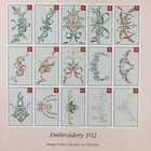 Heirloom Embroidery Designs D-card  102 For Husqvarna Viking Designer 2 Machines